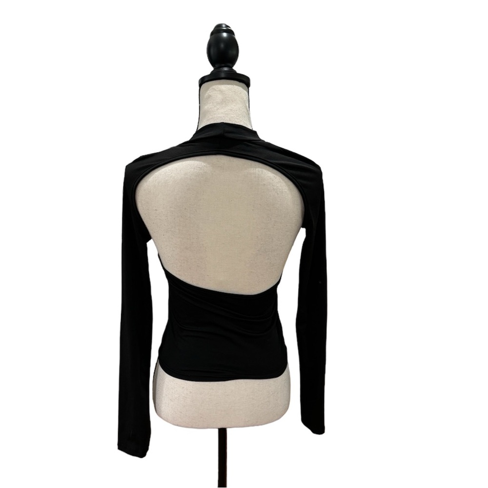 COPY - Long Sleeve Cut Out Tee - Picture 2 of 2